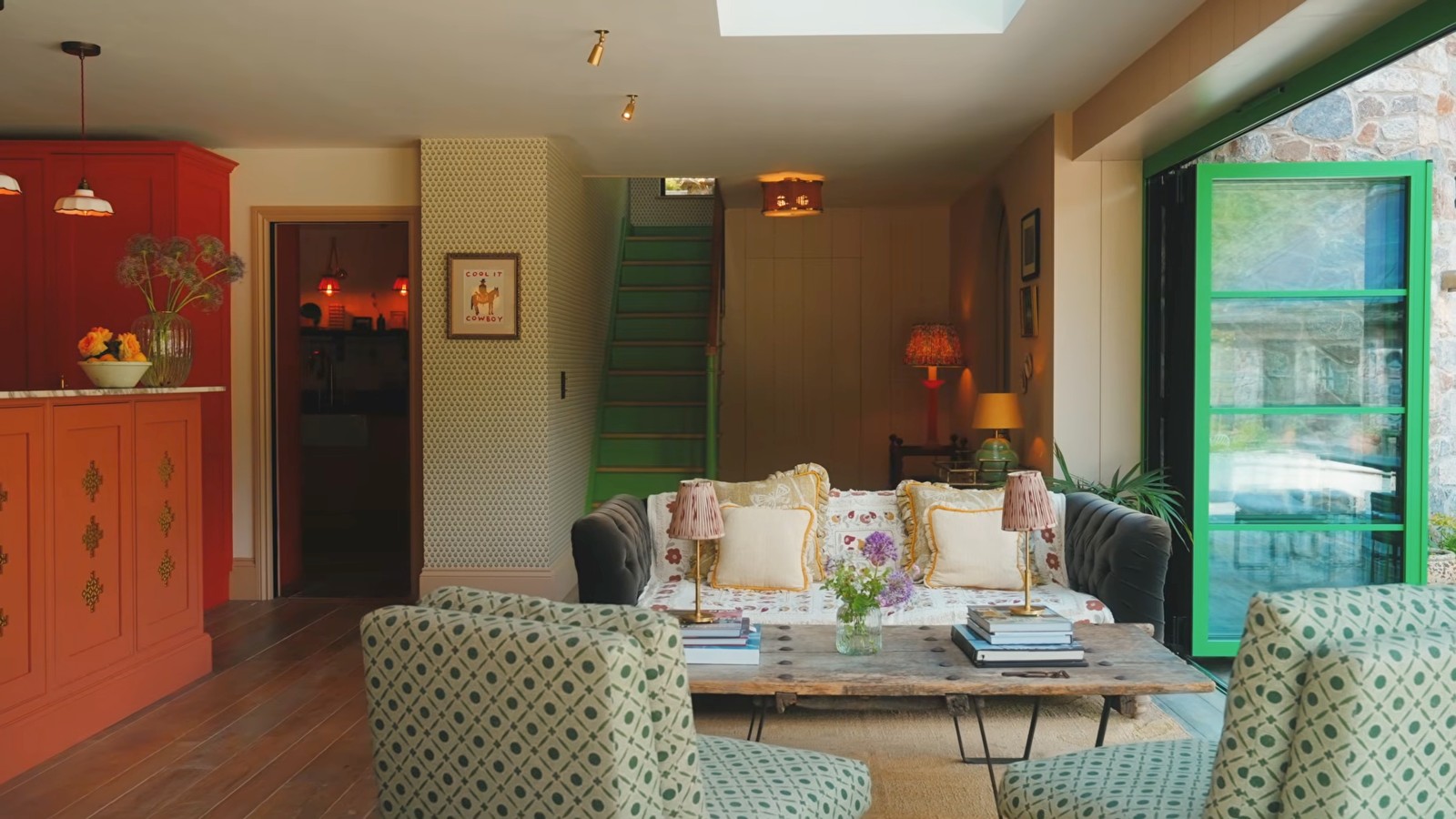 Colourful interiors at Siobhan Hayles’s Ashburton home